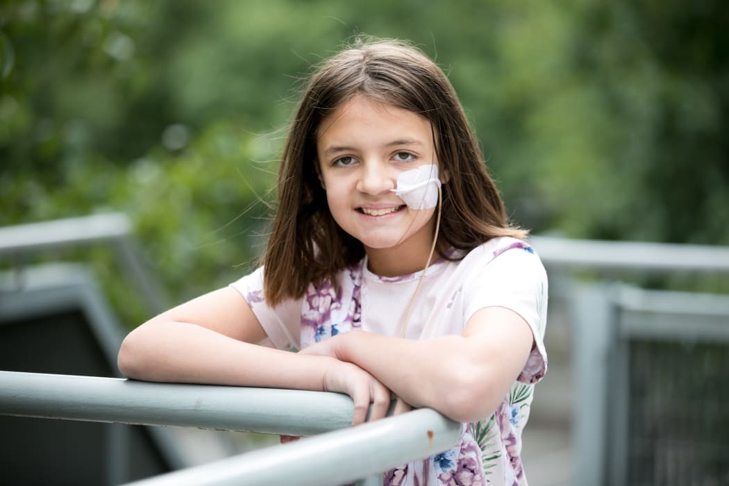 Tiff McLeod's daughter Eva, 14, is now home after finally having major spinal surgery at Starship Children’s Hospital after it was delayed several times due to the pandemic.