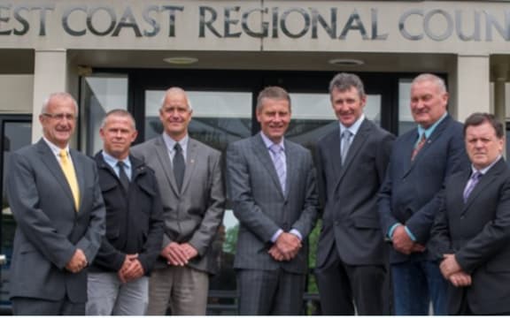 Left to right: Terry Archer, Neal Clementson, Stuart Challenger, Andrew Robb, Peter McDonnell, Alan Birchfield, Peter Ewen.