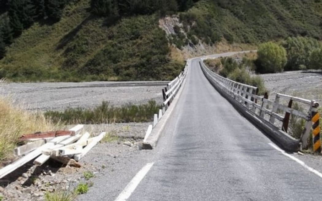 End of life - the  Conway River bridge on  Inland Road, between  Kaikōura and Waiau, in  the Hurunui district, is coming due for replacement.