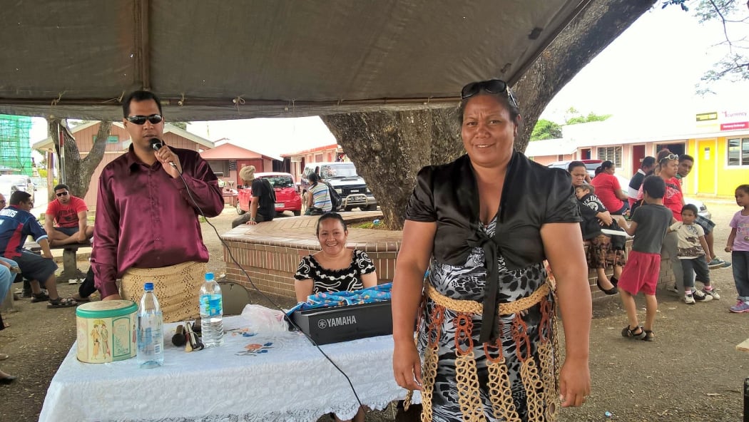 Ofeina Leka and his wife Aki at a fundraising event for the National Visual Impairment Organisation.