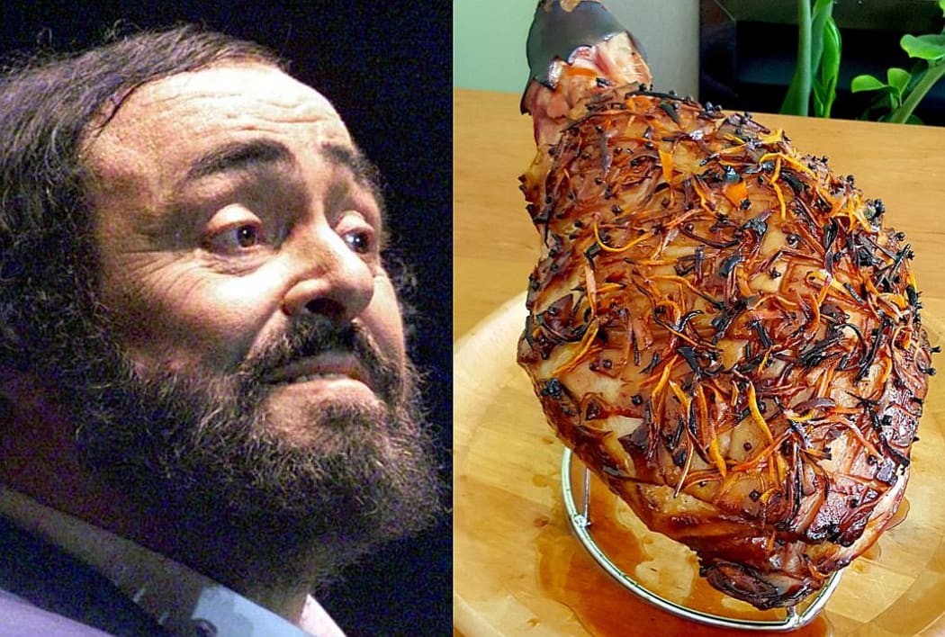 Luciano Pavarotti / Pavarotti's ham