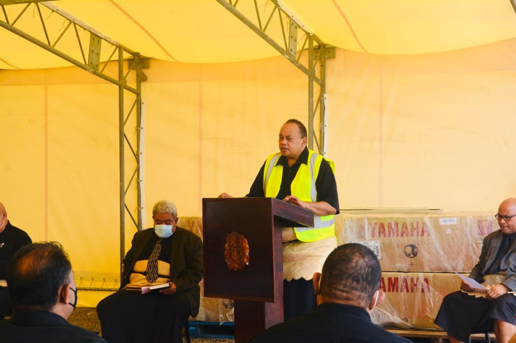 Tonga's Prime Minister Hu'akavameiliku Siaosi Sovaleni
