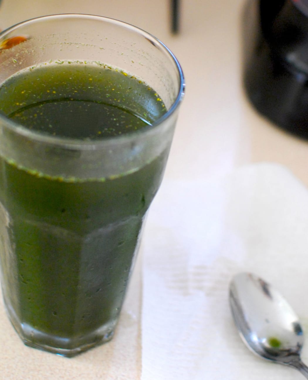 a green smoothie