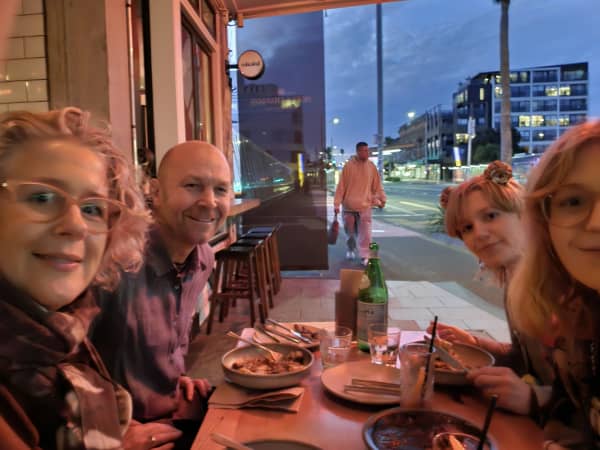 Bernie, her husband and twin teenage daughter live in a three-bedroom apartment.