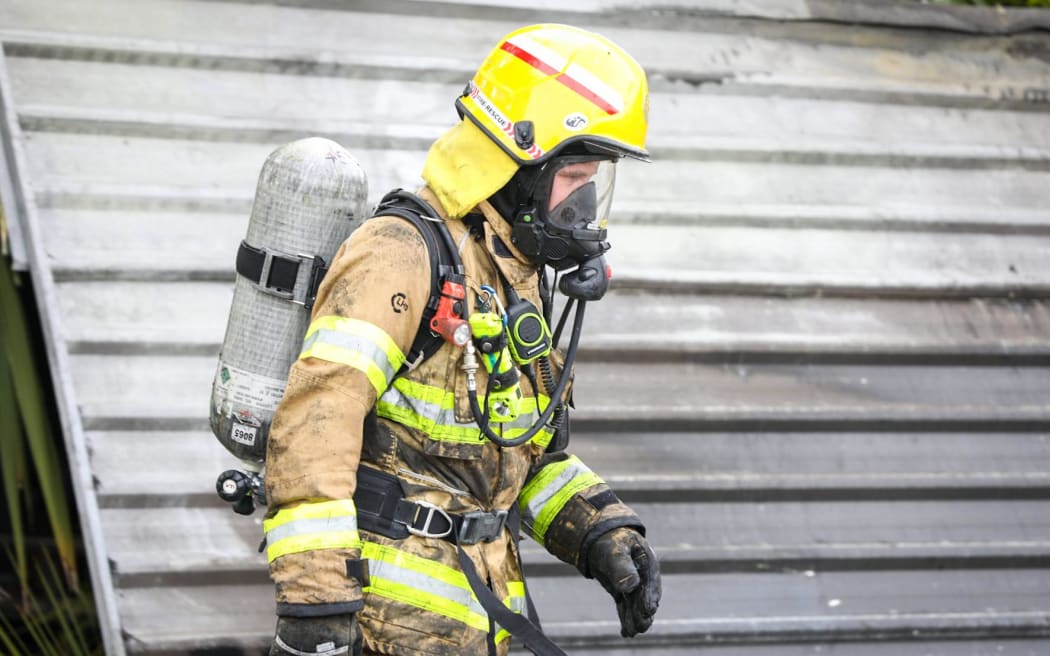 A fire at a property in Bishopdale