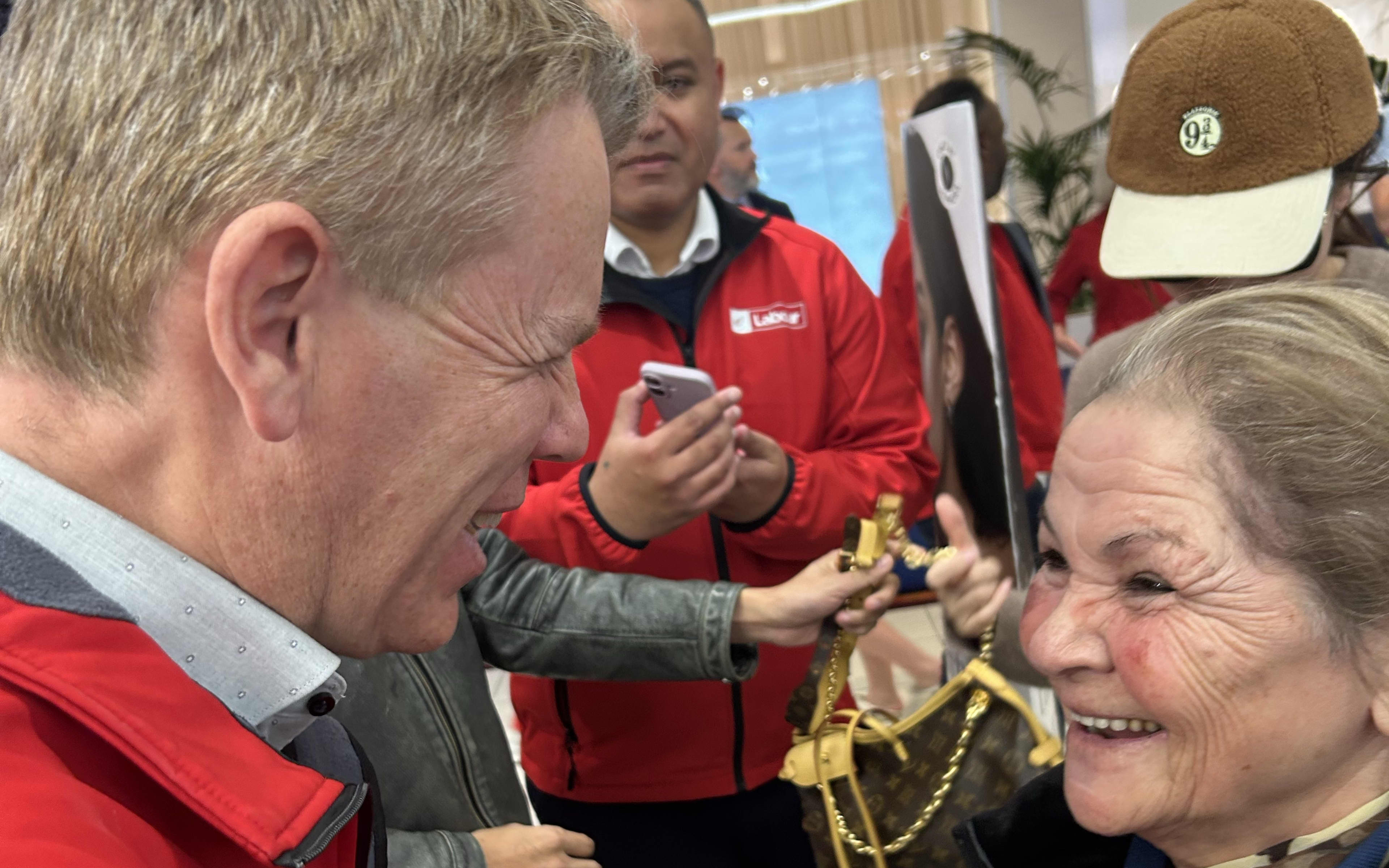 Chris Hipkins at Sephora, Sylvia Park, October 2026.