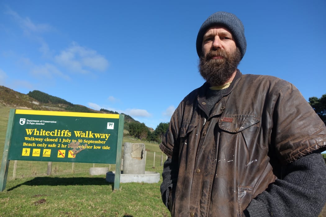 Tongaporutu farmer Russell Gibbs is withdrawing permission for public access to his land over an alleged breach of agreement.