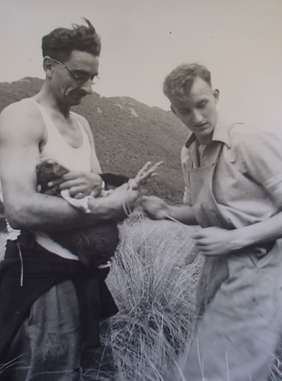 Geoffrey Orbell and Neil McCrostie