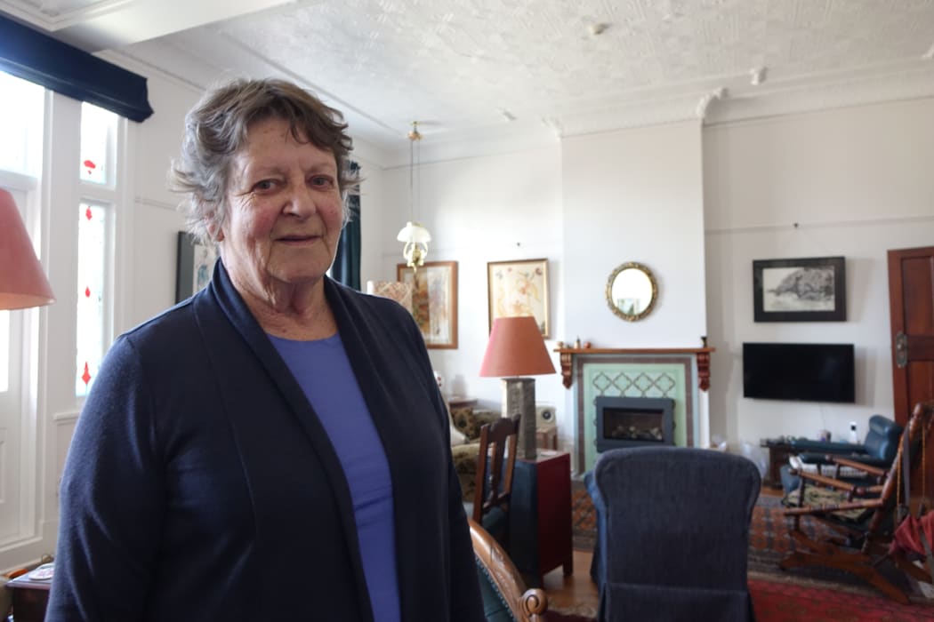 Kerry Girdwood in her renovated home.