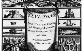 The frontispiece to Thomas Hobbes's classic of modern political philosophy, Leviathan, designed by French artist and printmaker Abraham Bosse