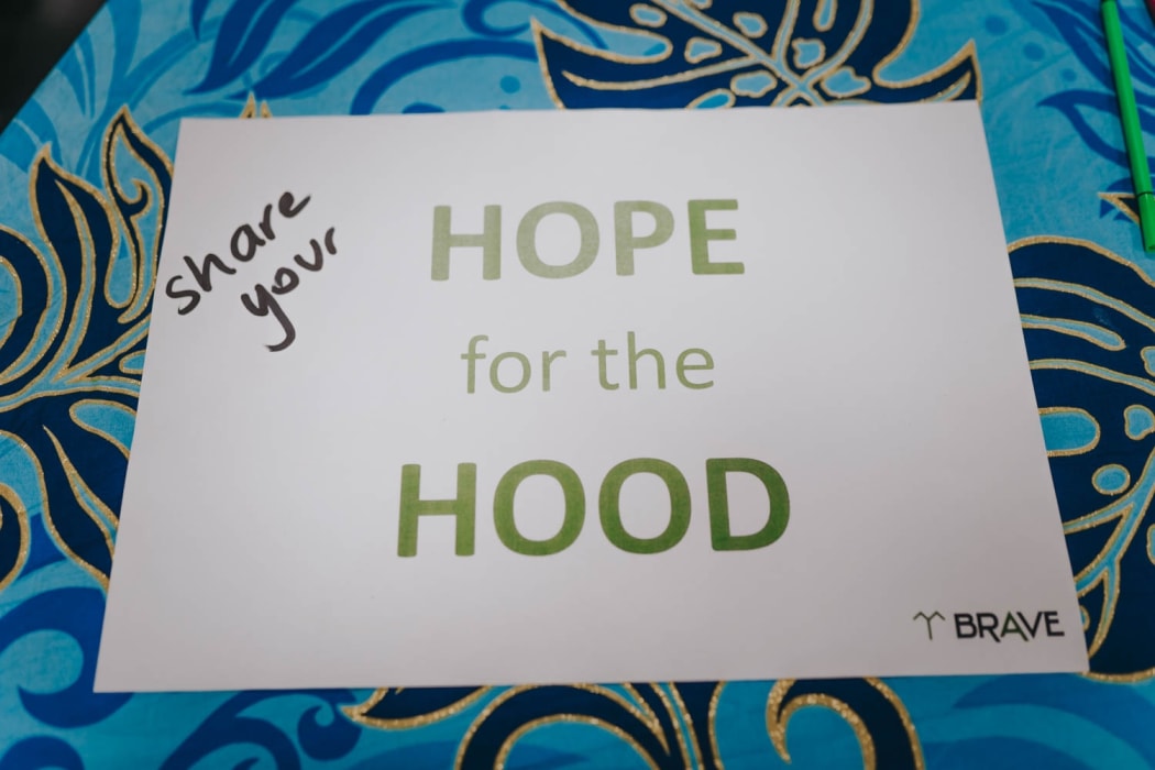 Hopes for the hood are behind the 'Brown Paper Bag' production.