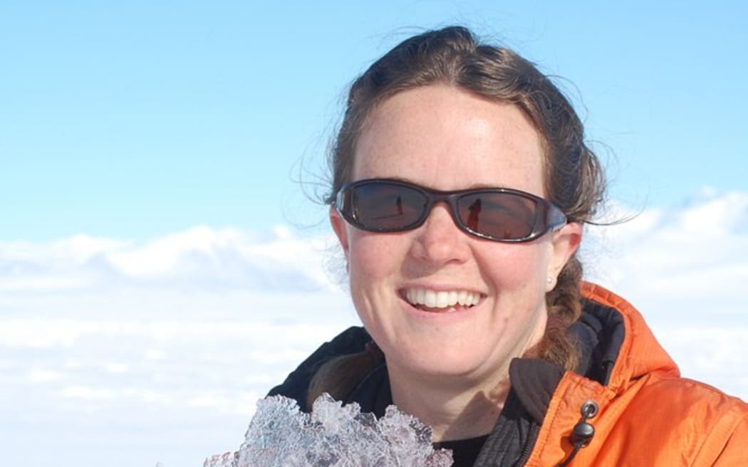 Dr Natalie Robinson in Antarctica in 2016
