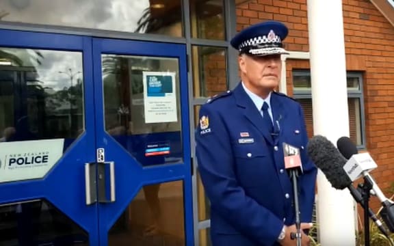 Bay of Plenty District Commander Superintendent Andy McGregor.