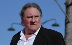 French actor Gerard Depardieu in Venice in 2017.