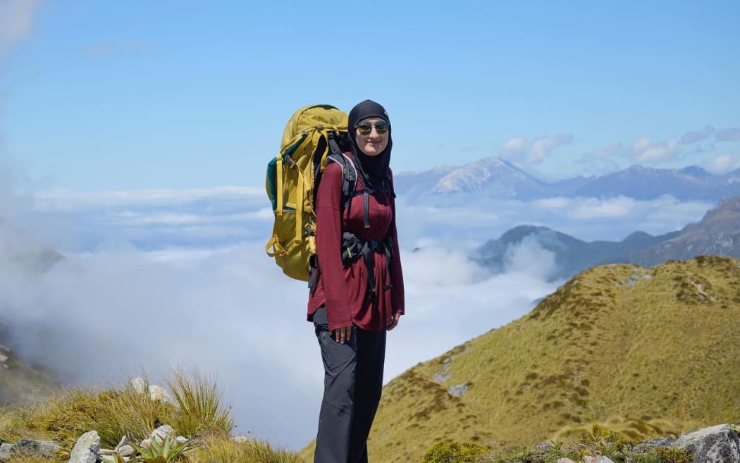 Dua Asim, who encourages other Muslim women to get outdoors.