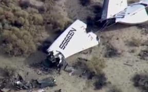 Virgin Galactic's SpaceShipTwo has crashed during a test flight over California.