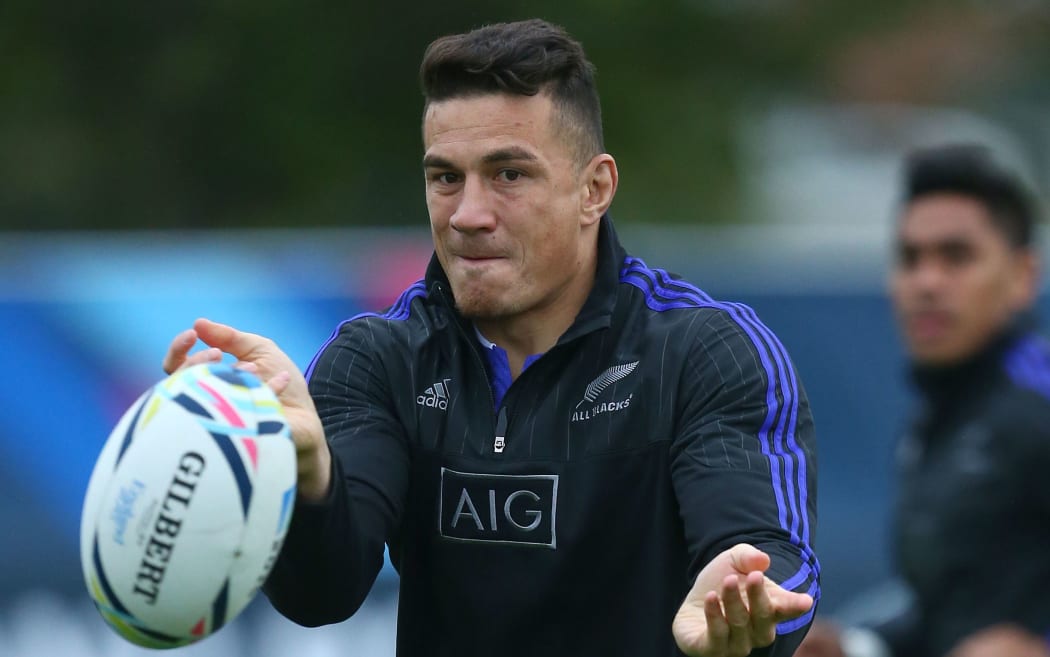 All Black midfielder Sonny Bill Williams