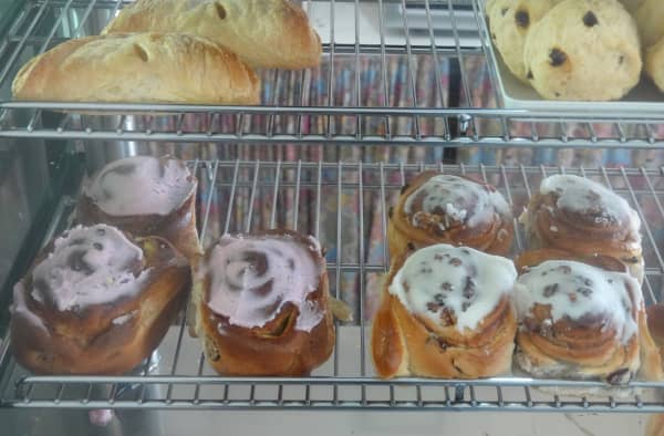 Blast from the past: Chelsea buns at Hikurangi Home Cookery.