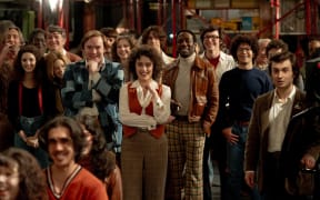 Still from the movie Saturday Night (courtesy Columbia Pictures)