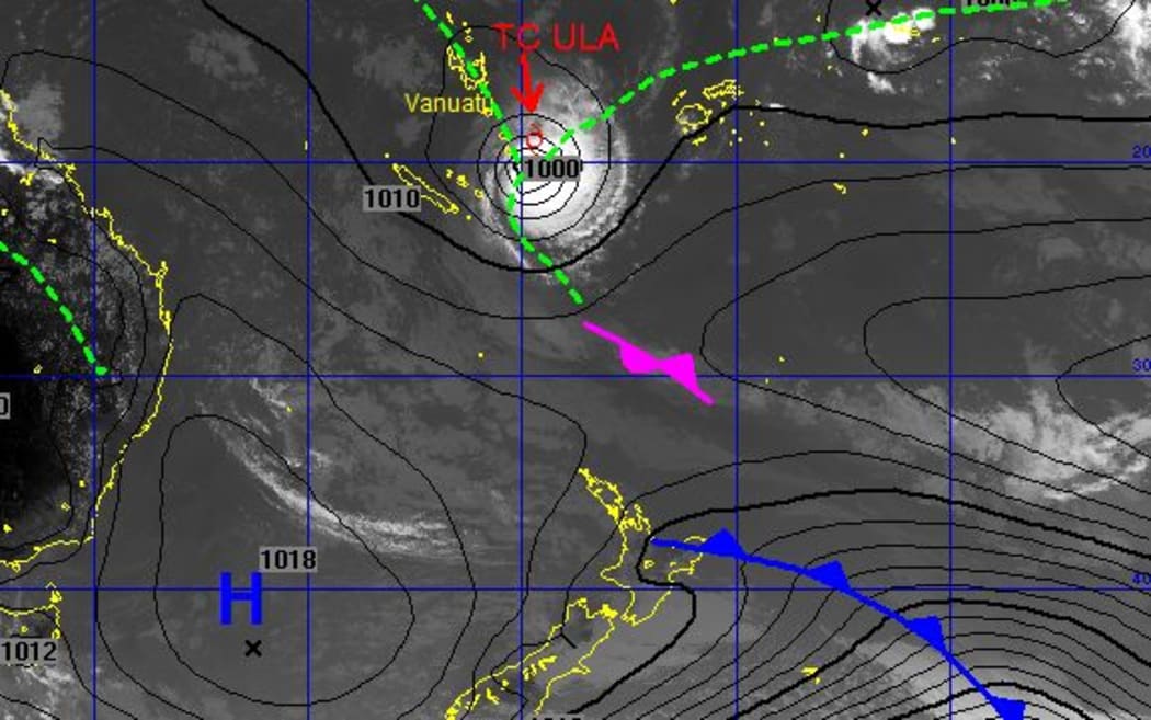 Tropical cyclone Ula