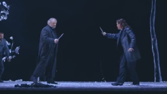 Scene from Il Trovatore
