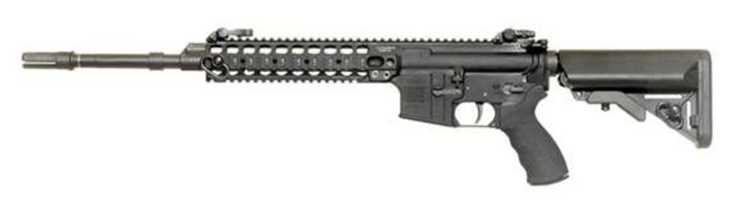 The basic LMT MARS-L rifle.