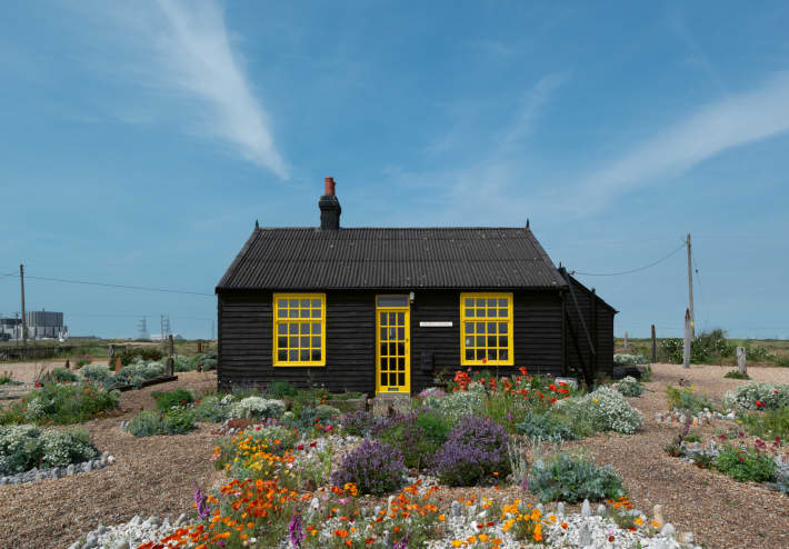 Prospect Cottage exterior.