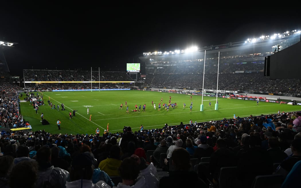General view.
Blues v Cruasaders. Super Rugby Pacific Final rugby union match at Eden Park, Auckland, New Zealand on Saturday 18 June 2022. © Copyright photo: Andrew Cornaga / www.photosport.nz