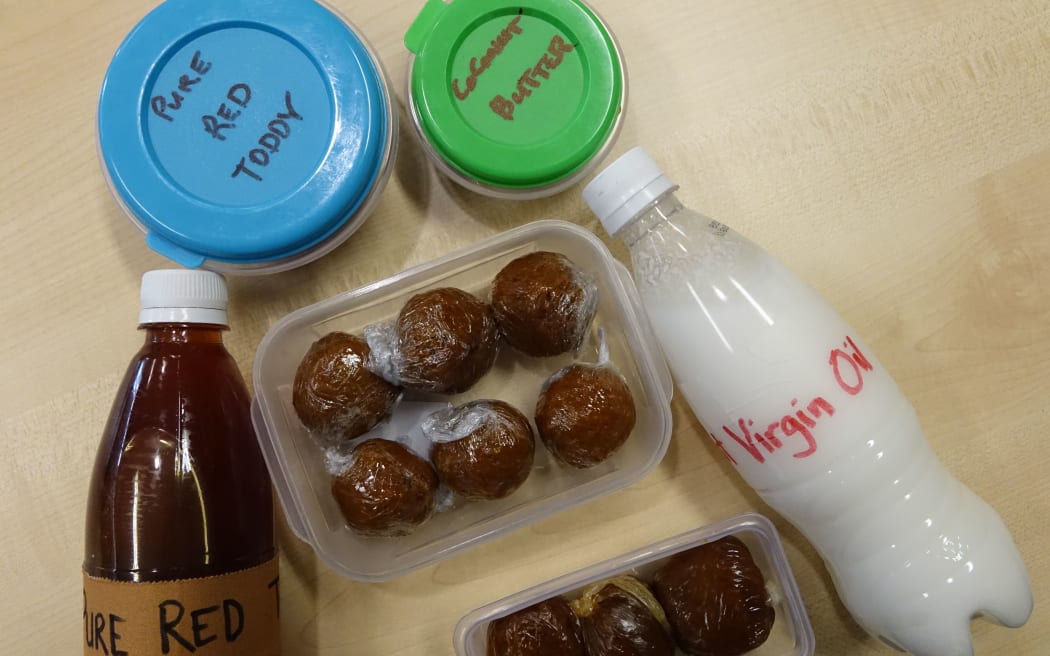 Coconut products from Tuvalu