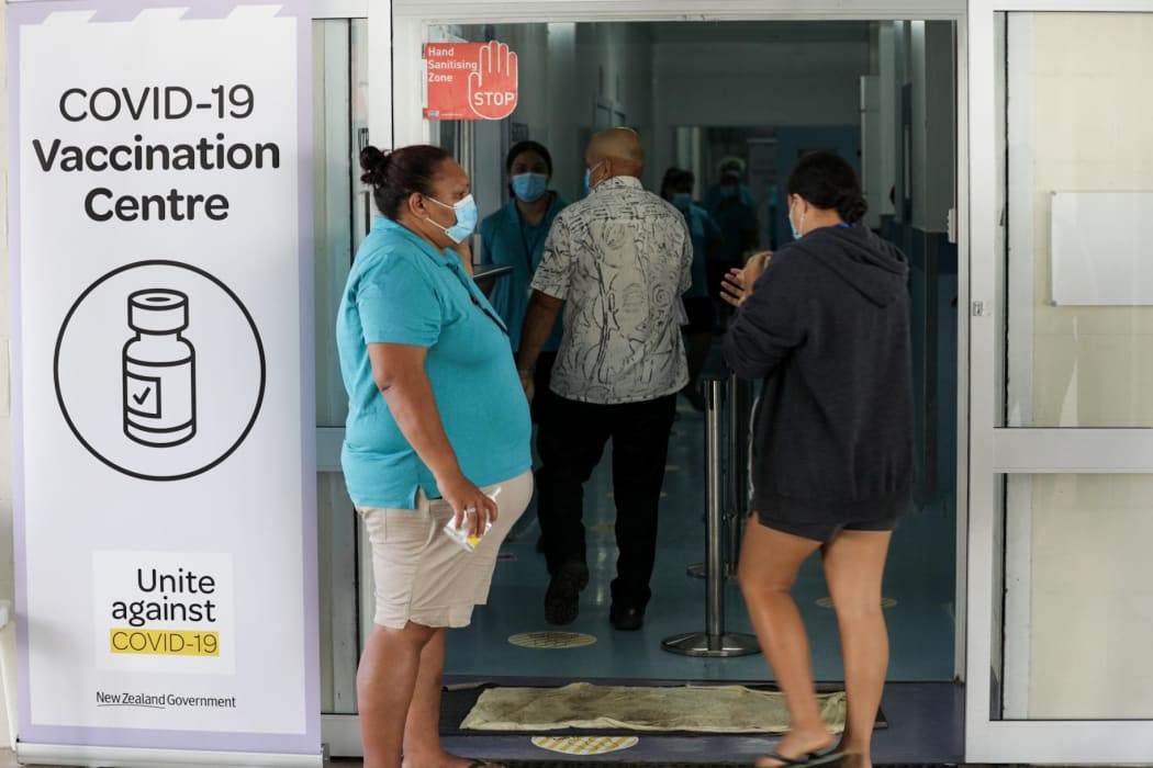 Covid-19 vaccine uptake in Cook Islands.
