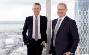 FirstCape Group chief executive Malcom Jackson (left) and chairperson Matt Whineray.