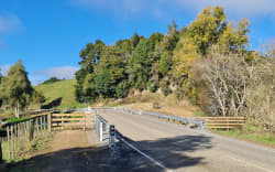 Forgotten World Highway’s new bridge.