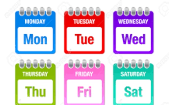 days of the week