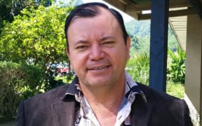 Cook Islands Democratic Party member James Beer.