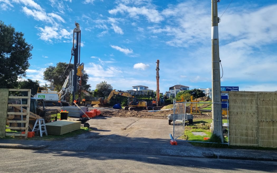The $400 million retirement village Pitau under construction in Mount Maunganui.