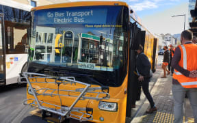 Electric bus trial in Dunedin.