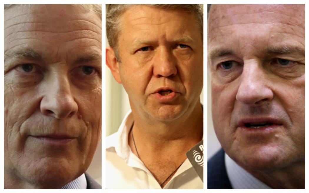 Phil Goff, David Cunliffe and David Shearer