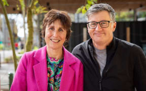 Dr Felicity Barnes and Michael Whitehead.