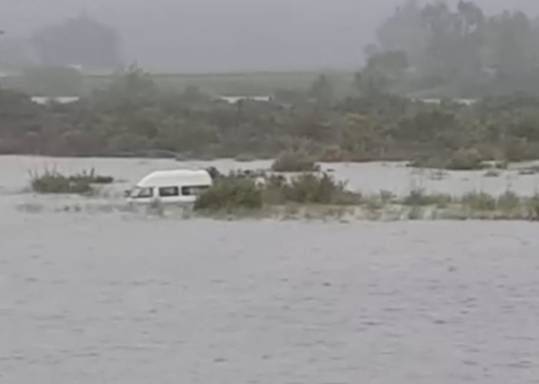 Westland Mayor Bruce Smith posted a video of the flooding on Facebook.