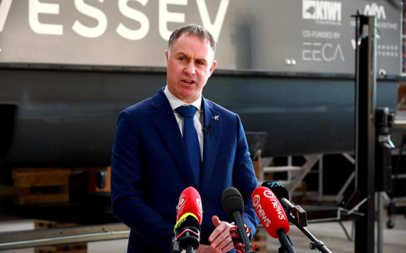 Climate Change Minister Simon Watts.