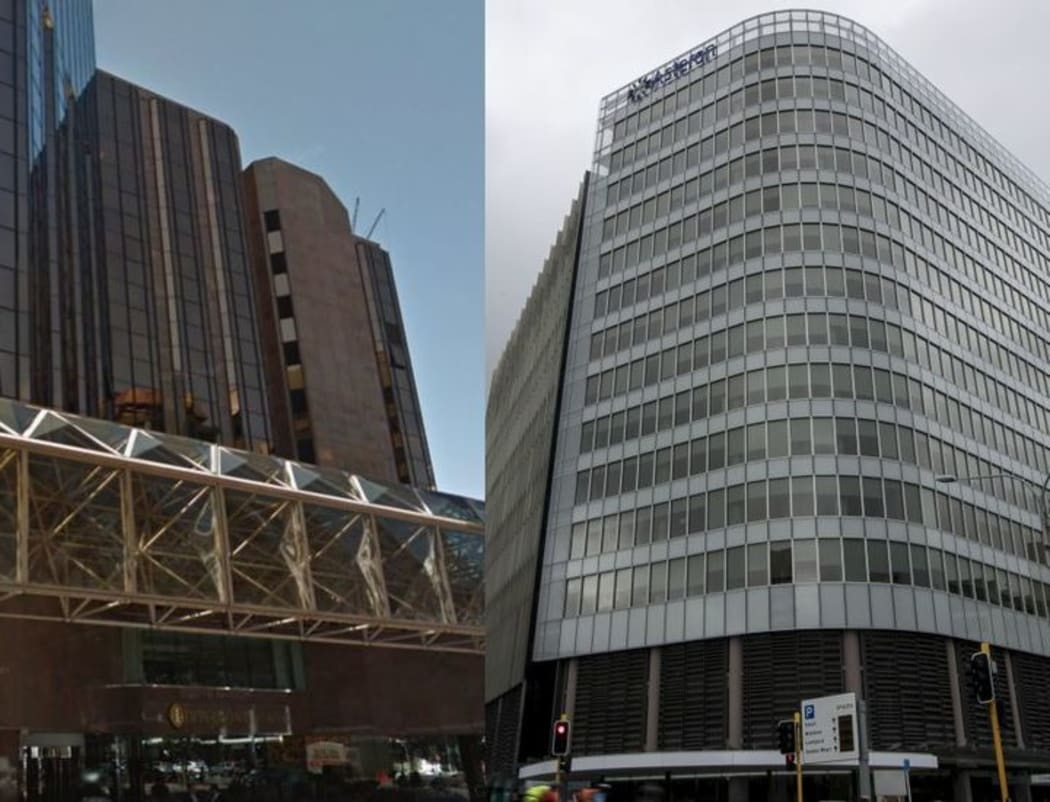 Intercontinental Hotel, Asteron building, Wellington