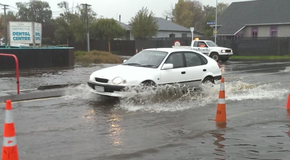 Roads in and around the Flockton Basin are under water again.