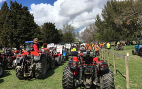 The Clive protest was over access to water.