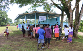 Polling in Bougainville's non-binding referendum on independence - Hutjena, 23 November, 2019.
