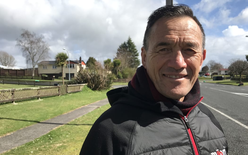 Former New Zealand League player Howie Tamati is standing in Te Tai Hauauru.