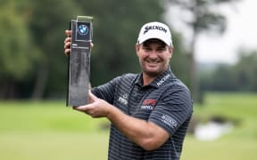 Ryan Fox, winner of the BMW PGA Championship 2023, Wentworth, England.
