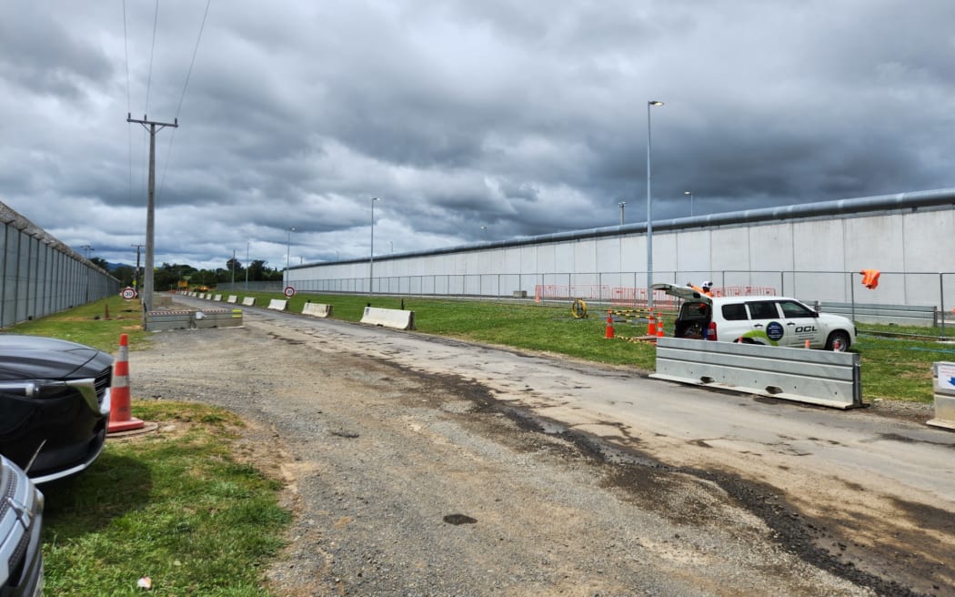 Waikeria prison exterior.