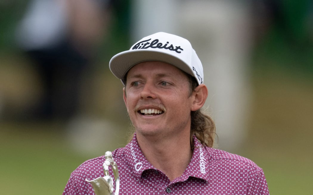 Australian golfer Cameron Smith winner of the 2022 Open Championship at St Andrews.