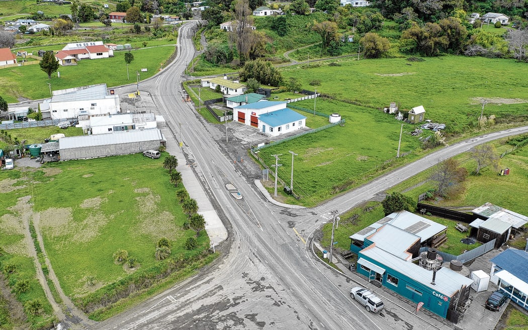 Sections of land in Tokomaru Bay, including the pictured cafe, are held under perpetual lease.