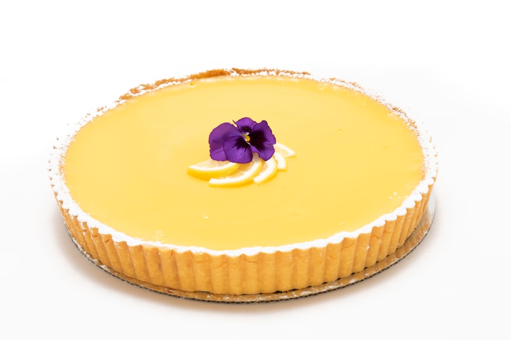 Lemon Tart from Capers Cafe Rotorua